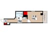 丸金ビル 1Kの間取り