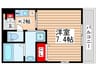 ステラ・マイン 1Kの間取り