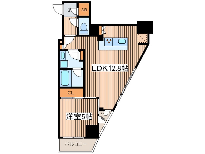 間取図 レジディア笹塚Ⅱ