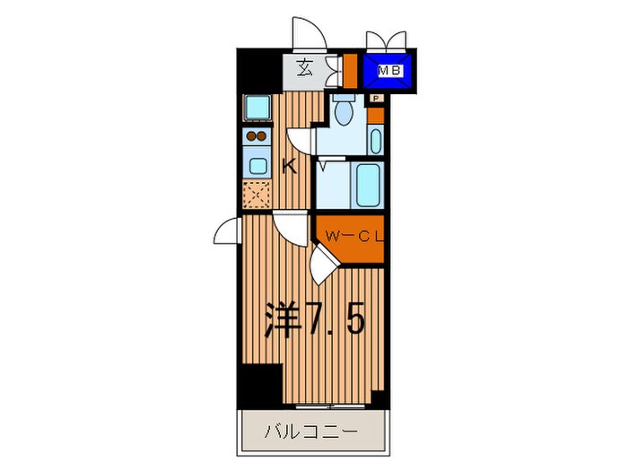 間取り図 レジディア笹塚Ⅱ
