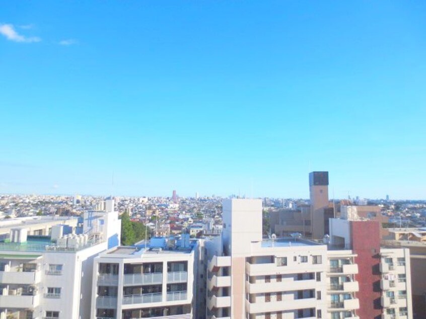 室内からの展望 レジディア笹塚Ⅱ