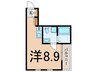 アルカディア 1Rの間取り
