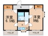 ラヴニ－ル南常盤台 2Kの間取り