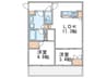 GRAN PASEO 新高円寺 2LDKの間取り