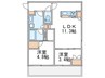 GRAN PASEO 新高円寺 2LDKの間取り
