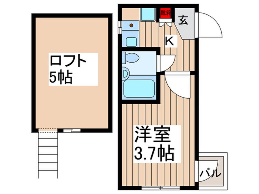 間取図 シティプラザ与野（403）