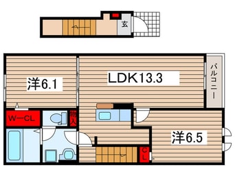 間取図 メゾン　ドゥイエット