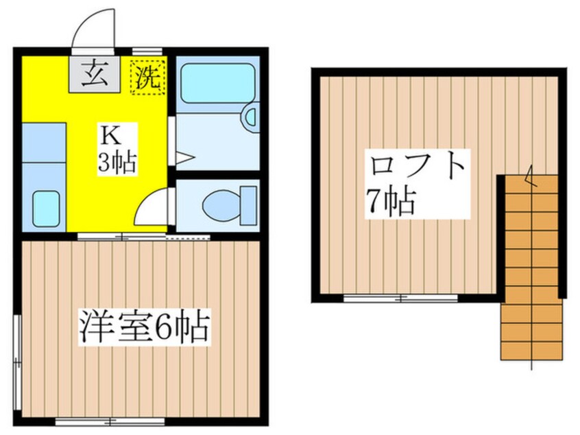 間取図 コ－ポメイプル