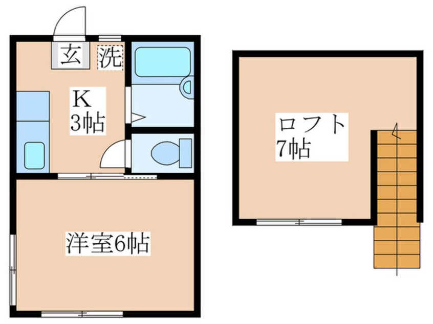 間取図 コ－ポメイプル