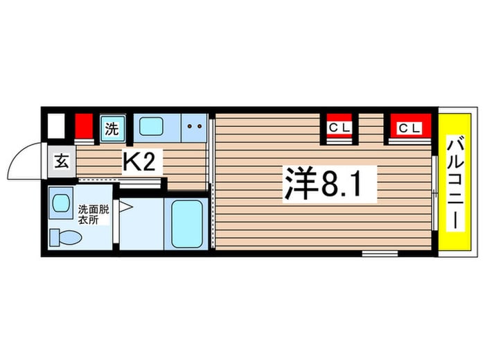 間取り図 リブリ・スカイミール