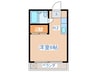 ＫＥＮ　ＣＩＴＹ　ＯＮＥ 1Rの間取り