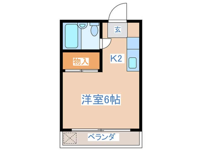 間取り図 ＫＥＮ　ＣＩＴＹ　ＯＮＥ