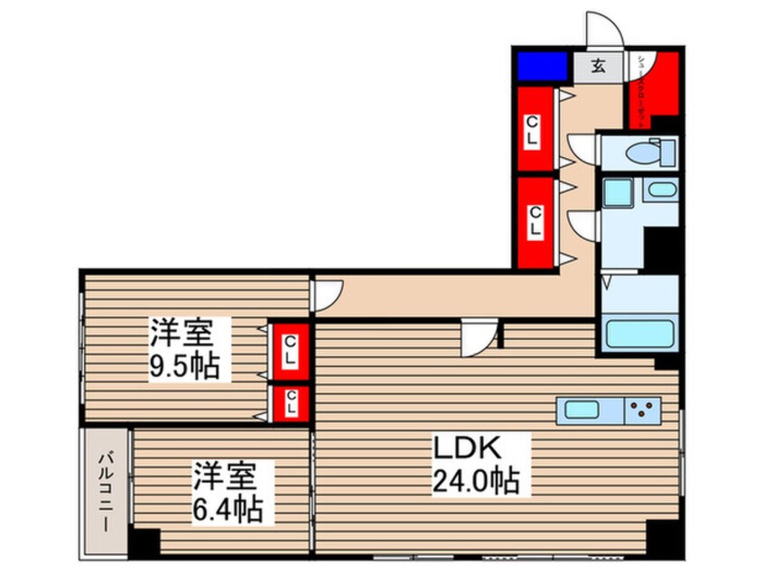 間取図 MDビル