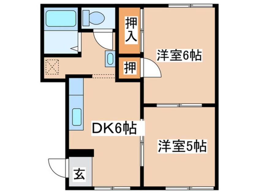 間取図 結和ハイツ