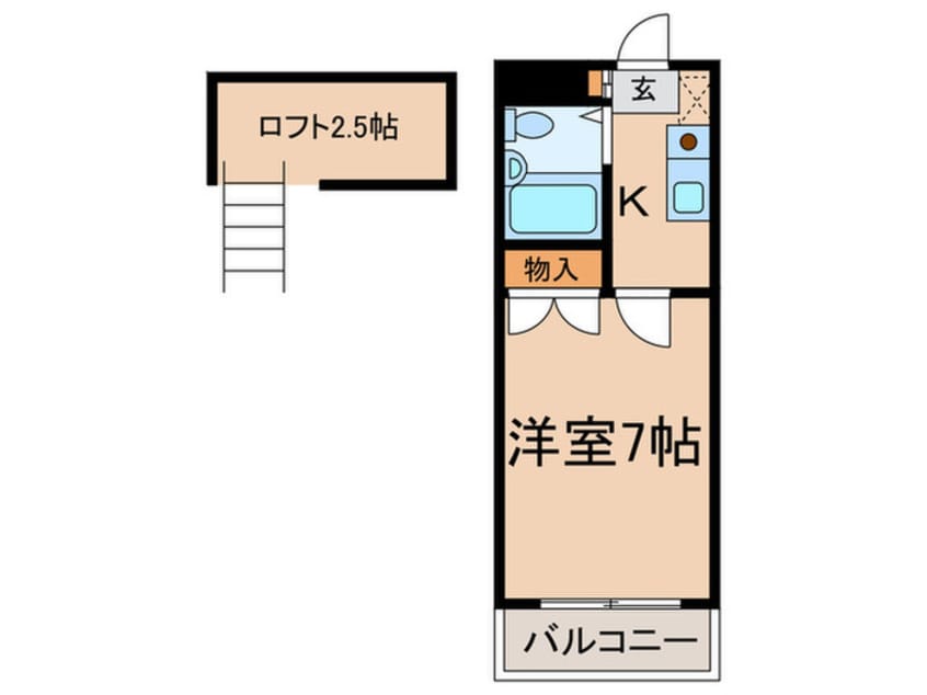 間取図 サンタ・ムール