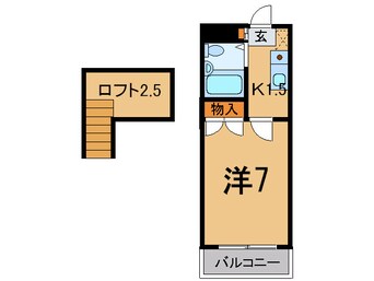 間取図 サンタ・ムール