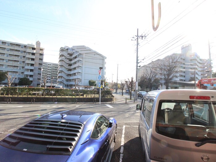 室内からの展望 サンタ・ムール