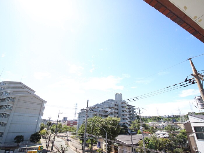 室内からの展望 サンタ・ムール