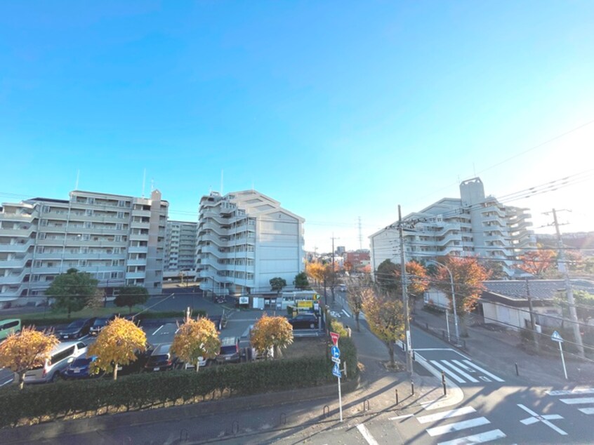 室内からの展望 サンタ・ムール