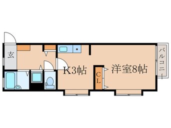 間取図 フロンティア鷺宮