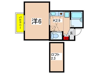 間取図 ニュ－ＳⅡ