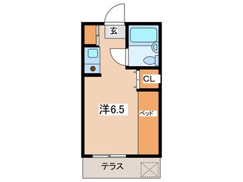 間取図 セリバテ－ルテン