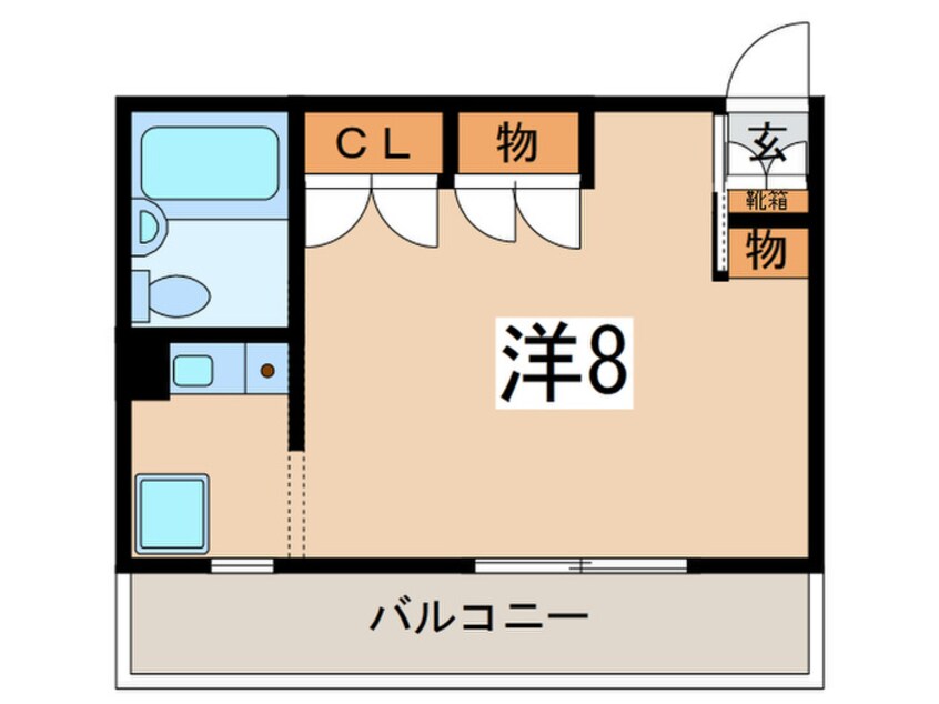 間取図 ソレイユブルー