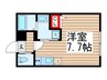 OTS新検見川 1Rの間取り