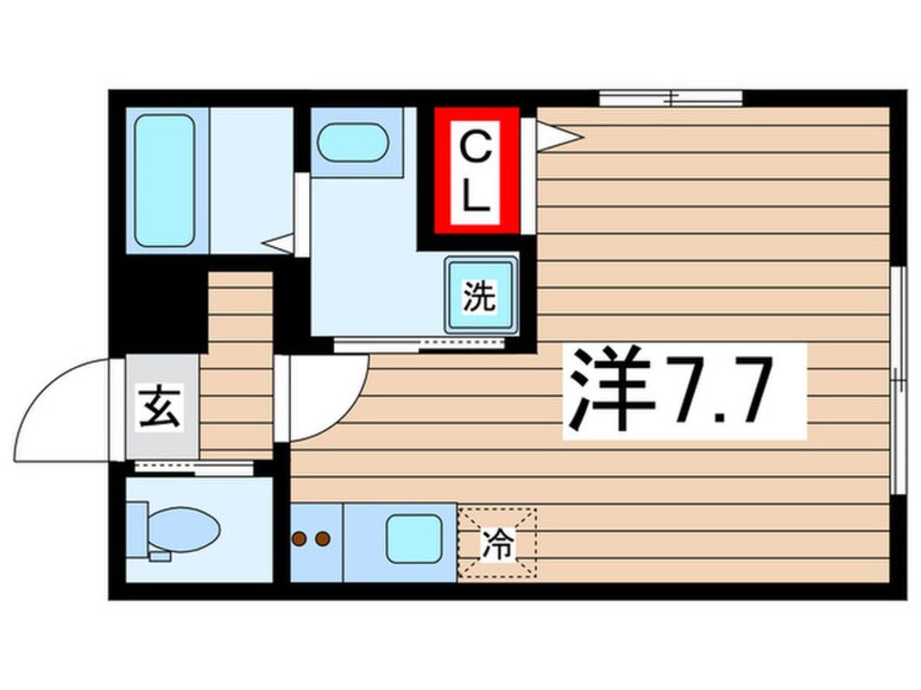 間取図 OTS新検見川