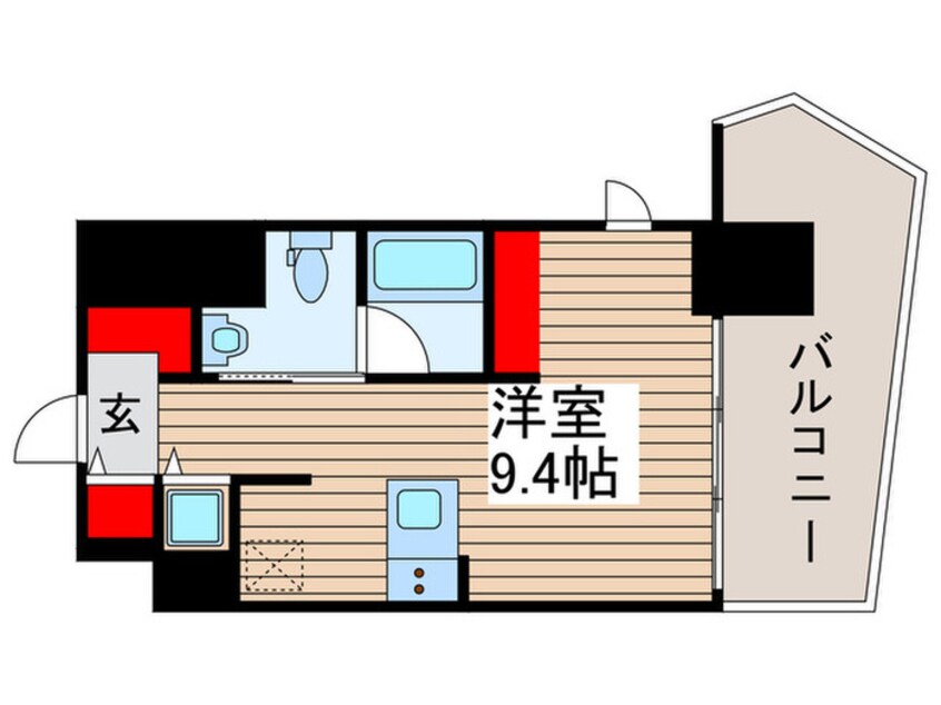 間取図 Ｆ・ＴＯＵＲ