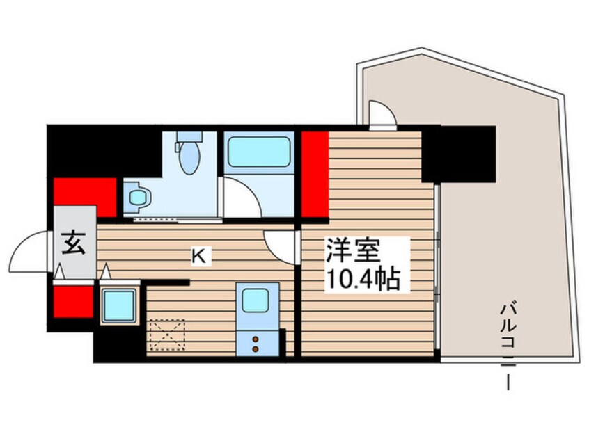 間取図 Ｆ・ＴＯＵＲ