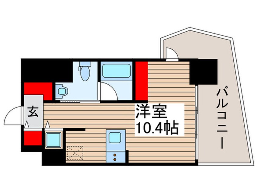 間取図 Ｆ・ＴＯＵＲ