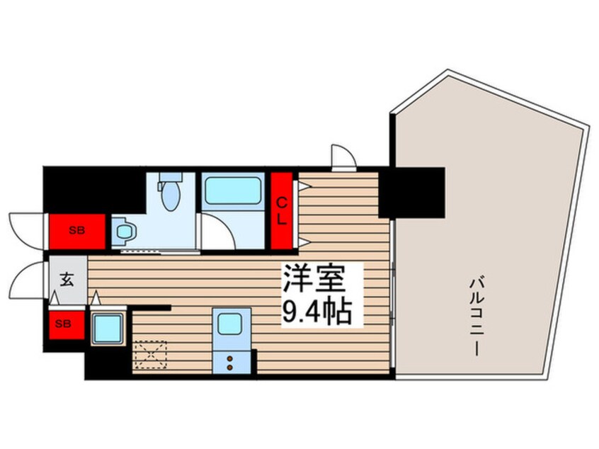 間取図 Ｆ・ＴＯＵＲ