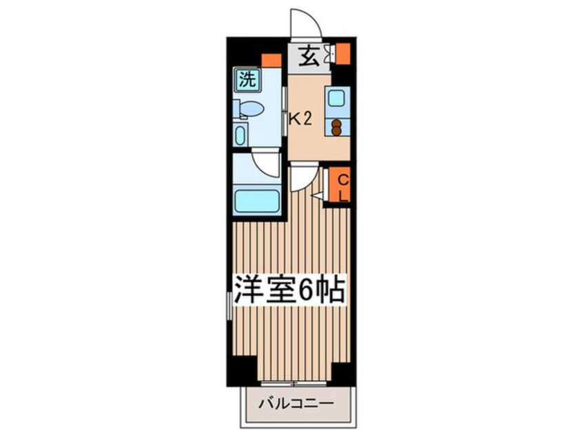 間取図 ヴェルト府中