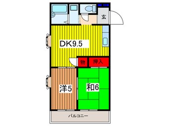 間取図 クレ－ル大宮