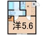 フォーマルハウト西横浜 1Kの間取り