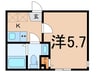フォーマルハウト西横浜 1Kの間取り