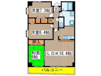 間取図 ソア－ル八千代中央Ⅰ