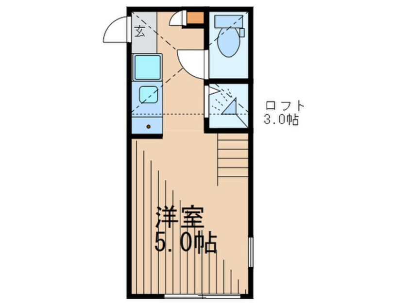 間取図 ハーモニーテラス若松町