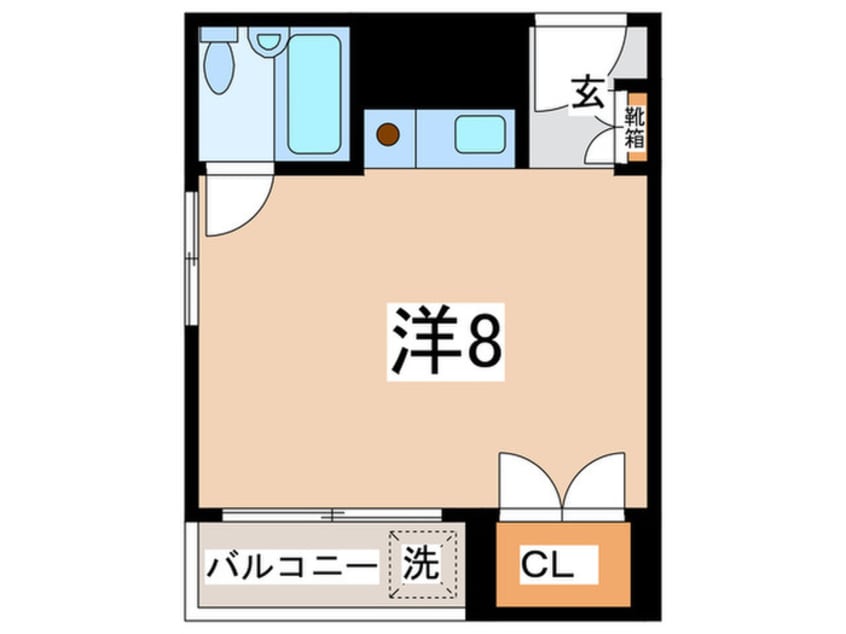 間取図 ライオンズマンション生麦(705)