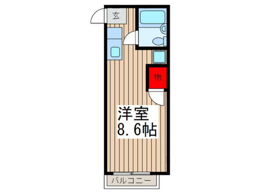 間取図 Ｔ.Ｙ.Ｓパ－プル