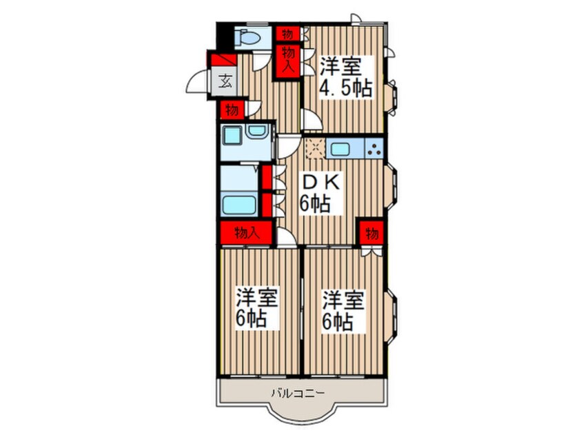 間取図 グランドタウン