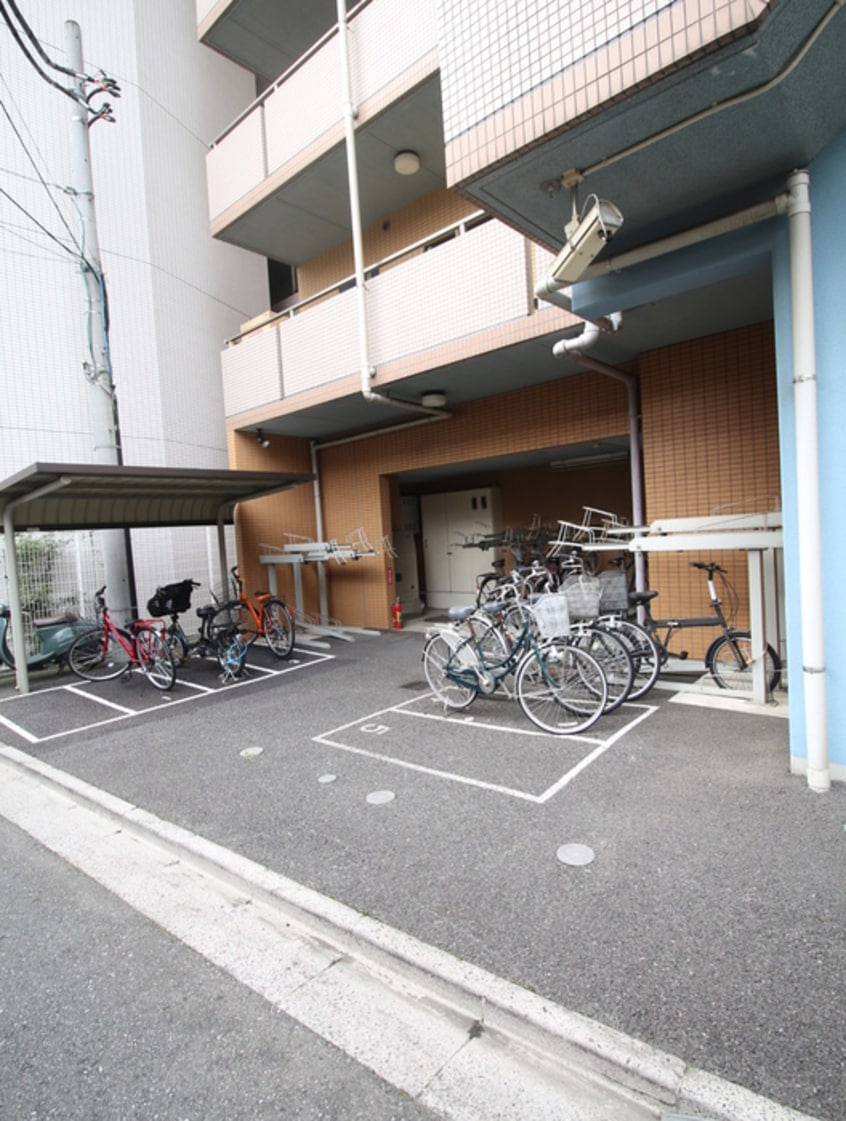 駐輪場 北斗ハイツ 北館