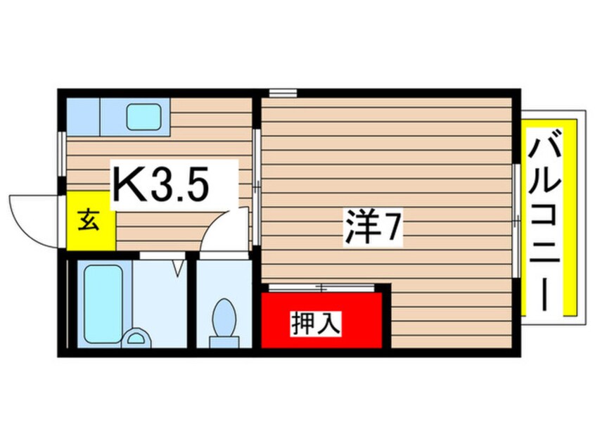 間取図 グリーンⅠ