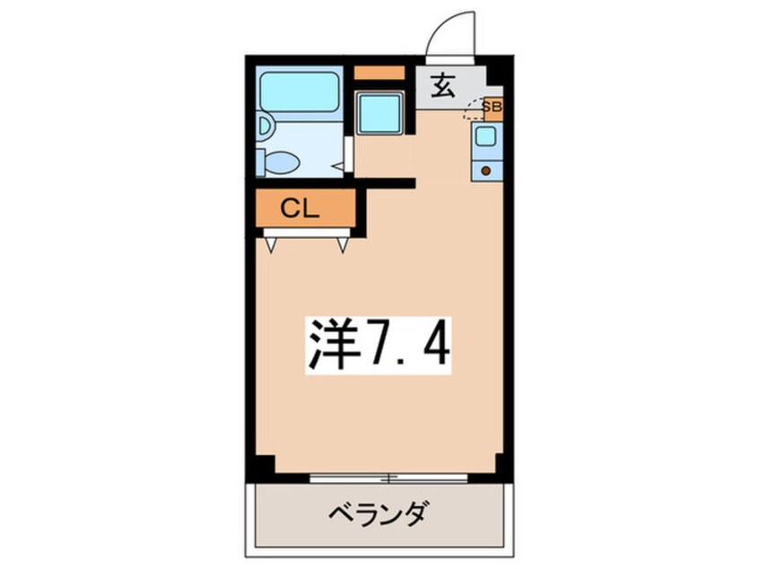 間取図 ＭＹ　ＦＬＡＴ