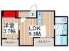 仮）ﾘｰﾌﾞﾙﾌｧｲﾝ新座大和田Ⅱ 1LDKの間取り