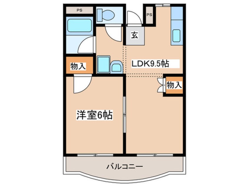 間取図 グリ－ンプラザ御園　Ⅱ