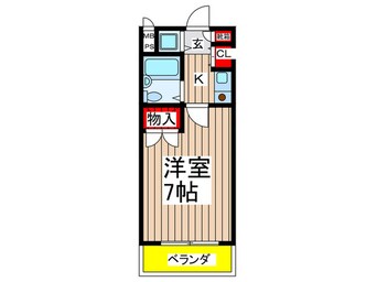 間取図 ウスタロスＴ・Ｋ