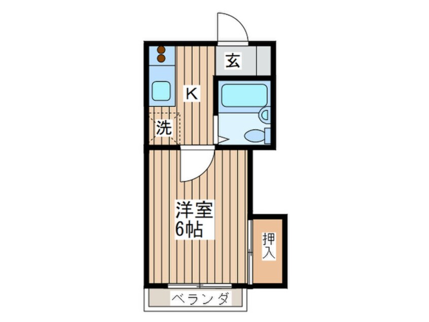 間取図 コ－ポタナカ