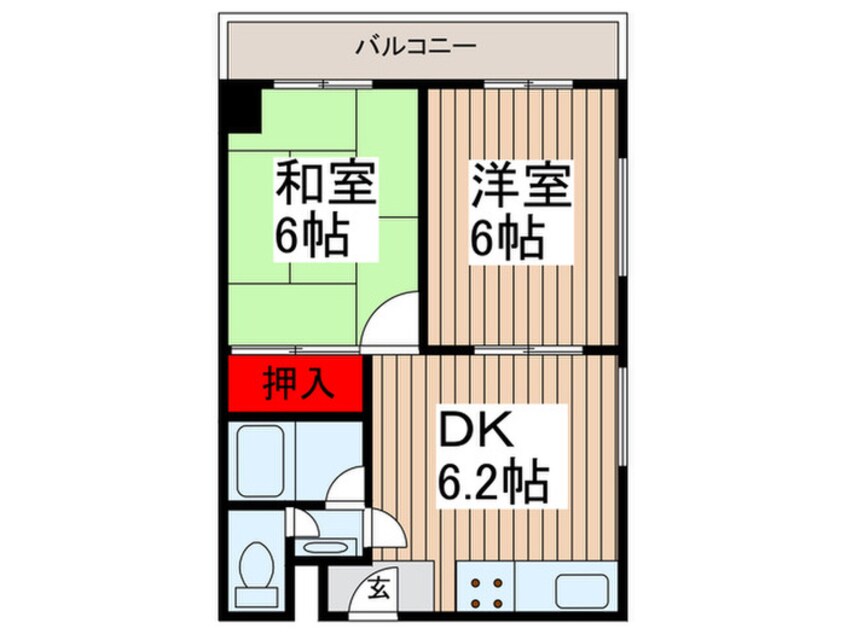 間取図 森屋ビル